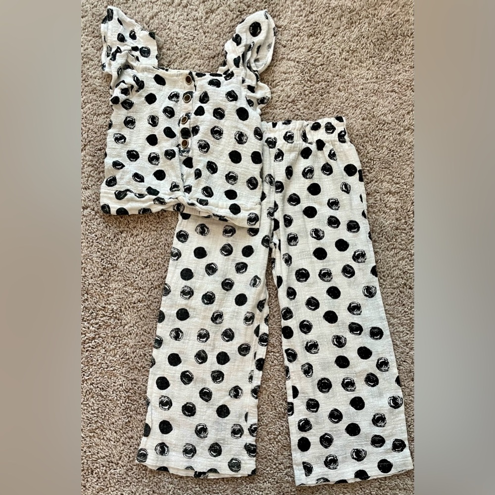Jessica Simpson Polka Dot Set